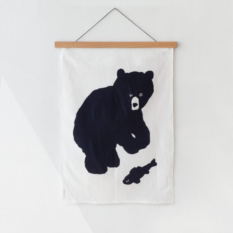 Fabric Poster - Black Bear